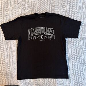 We Are Villains - Black Graphic T-Shirt - Hellstar